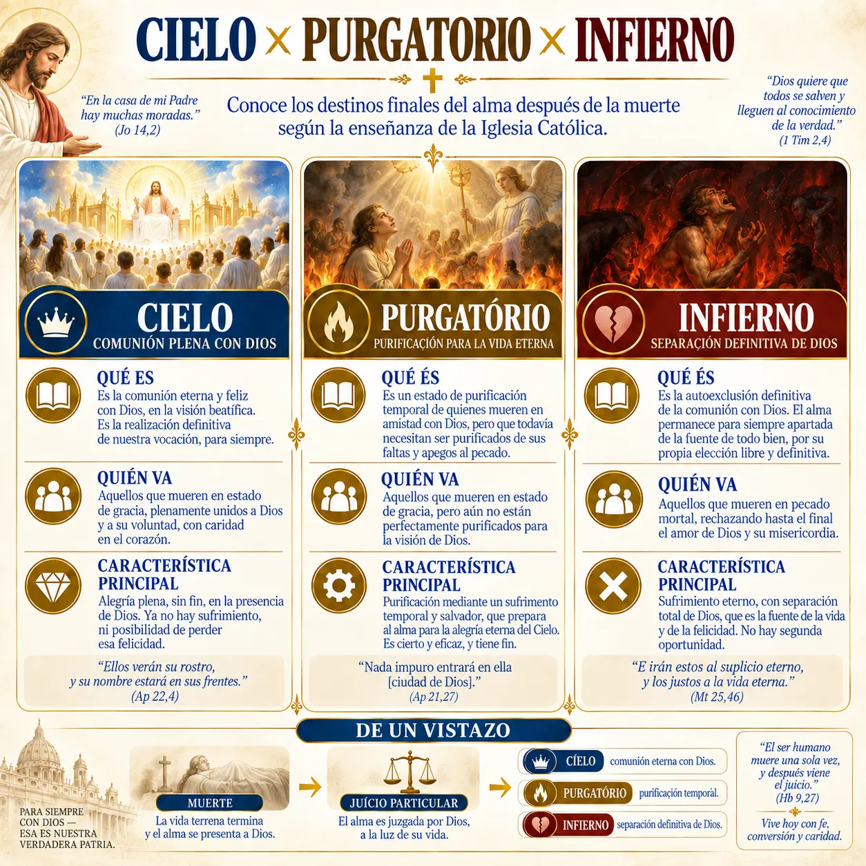 Cielo × Purgatorio × Infierno